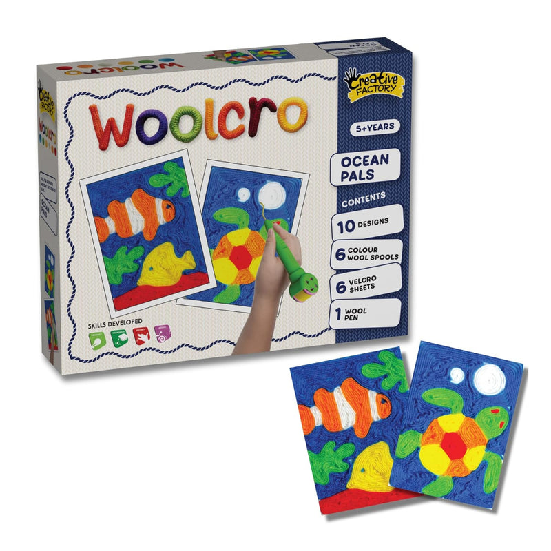 Zephyr Woolcro Yarn Craft Kit - Ocean Pals