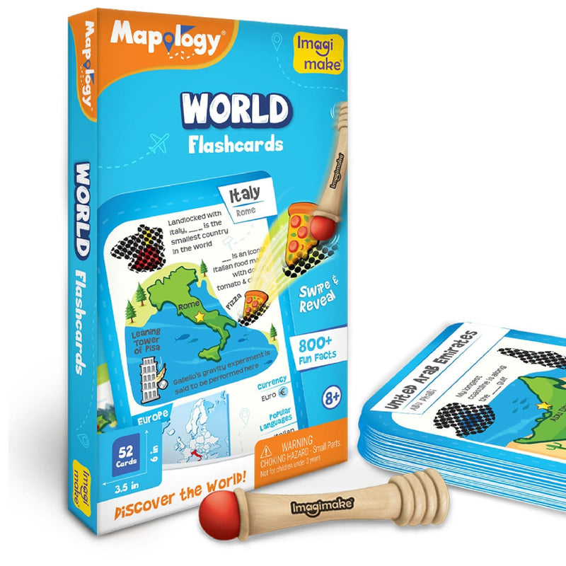 Imagimake World Flash Cards