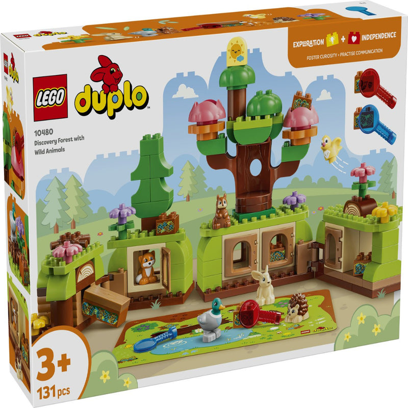 Lego 10480 Duplo Discovery Forest With Wild Animals (131 Pieces)
