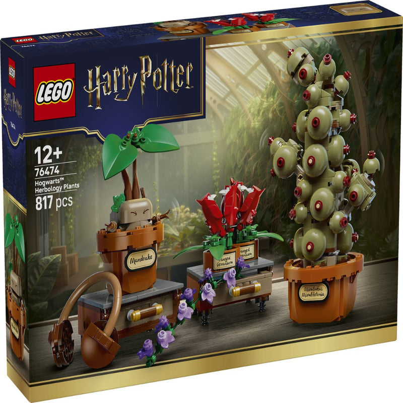 Lego76474 Harry Potter Hogwarts™ Herbology Plants (Pcs 817)