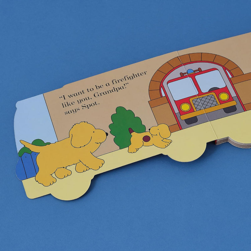 Spots Fire Engine Shaped Book With Siren And Flashing Light! (Age : 2Years+)