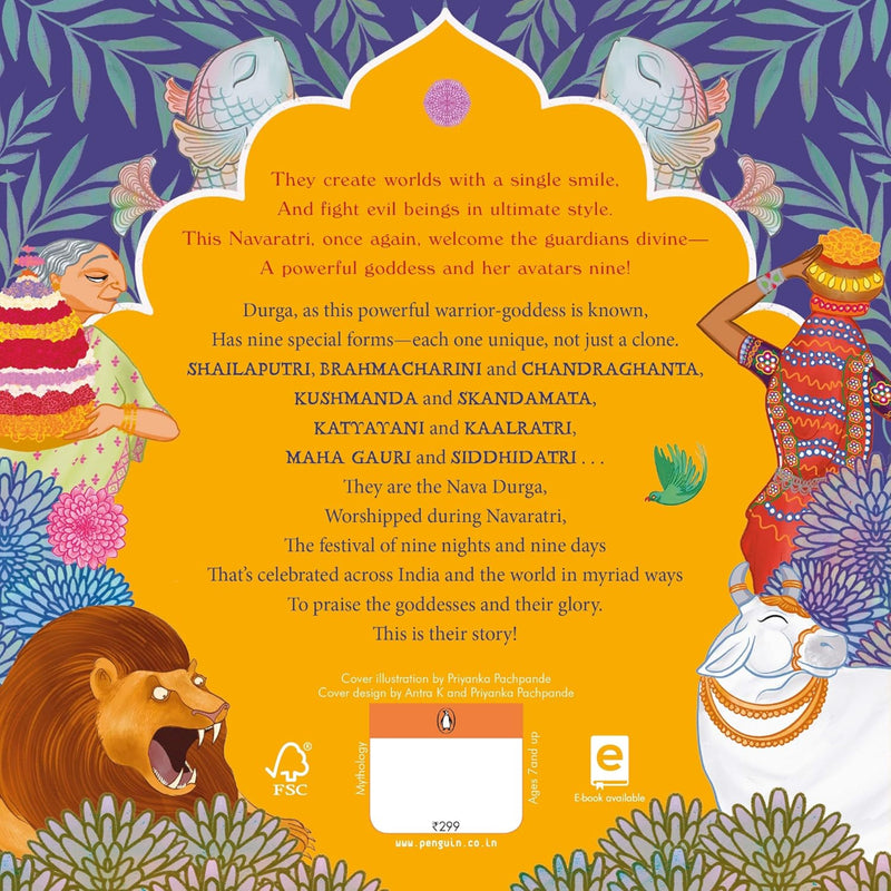 Nava Durga : The Nine Forms Of The Goddess (Age : 5 Years+)