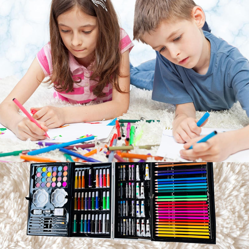 VHV Colouring Suitcase With Portable Carry Case