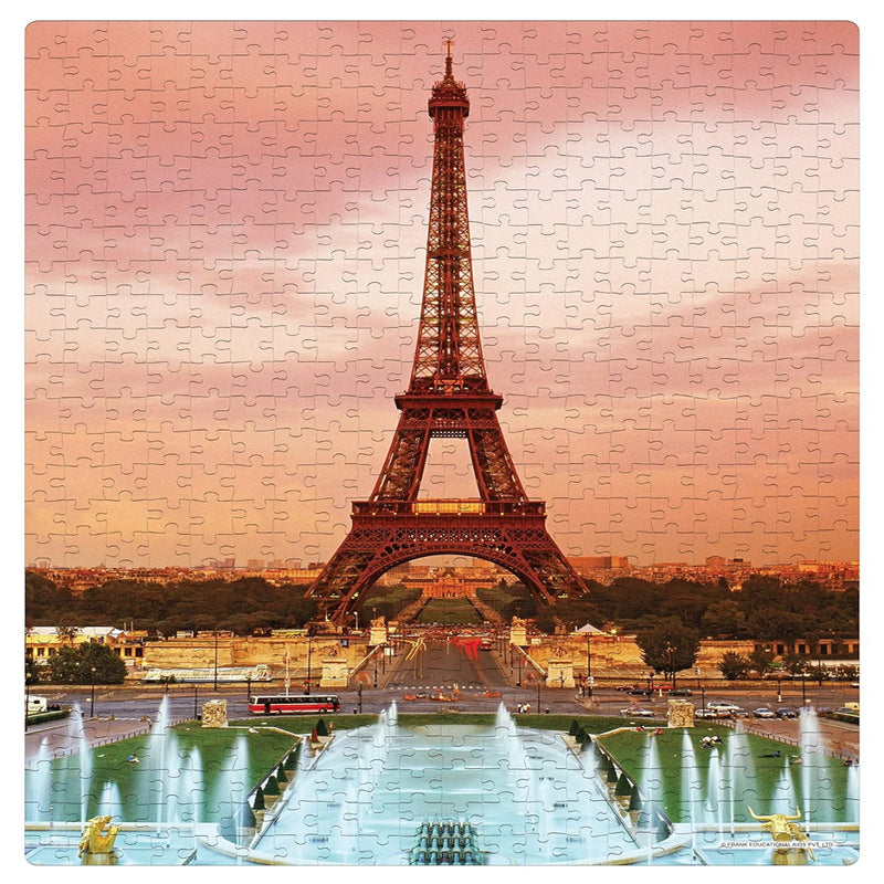 Frank Eiffel Tower 500 Piece Jigsaw Puzzle
