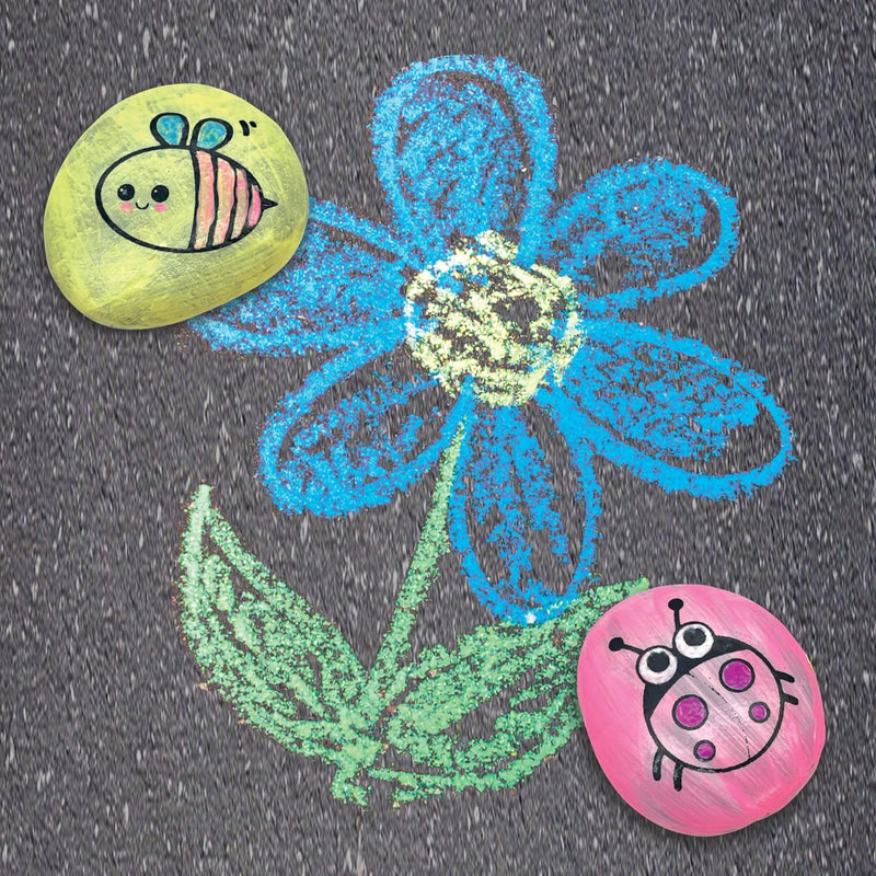 Faber-Castell Rock n Chalk, Rock Painting Bucket