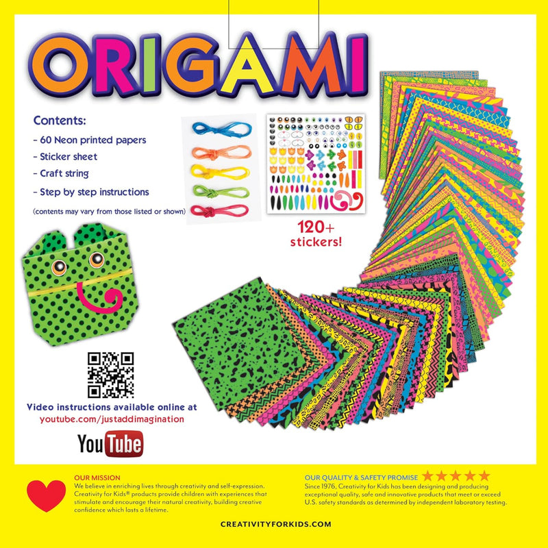Faber-Castell Neon Origami Kit