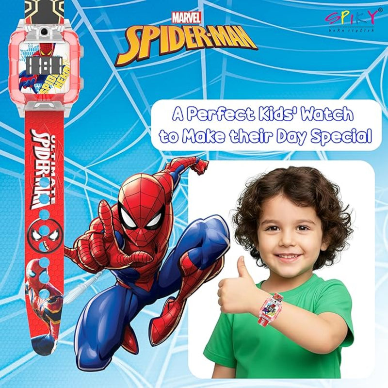 Spiky SD04 Square Digital Watch for Kids Boys and Girls