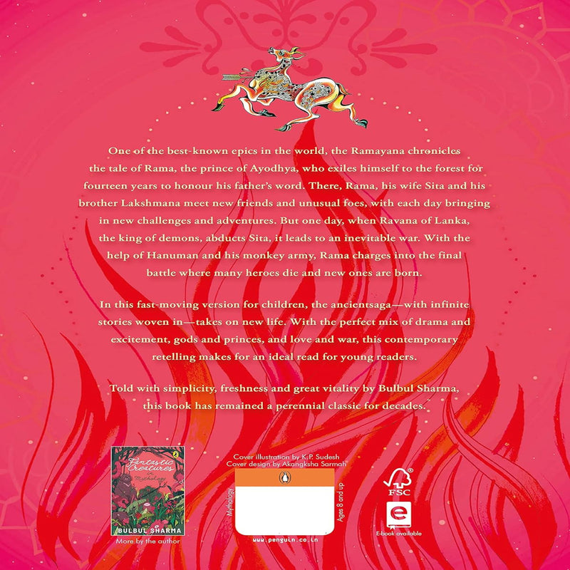 The Ramayana For Children (Age : 8 Years+)