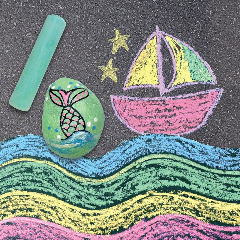 Faber-Castell Rock n Chalk, Rock Painting Bucket