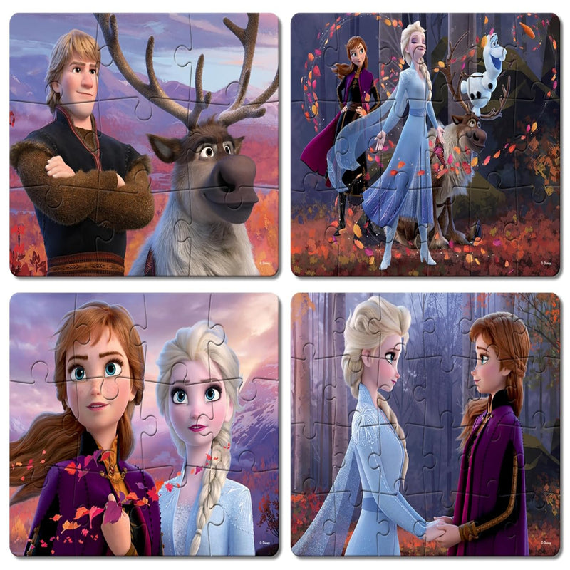 Frank Disney Frozen II Set of 4 Jigsaw Puzzles