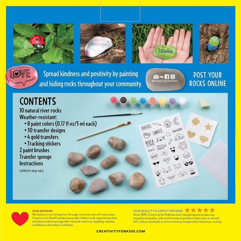 Faber-Castell Hide and Seek Rock Painting Kit