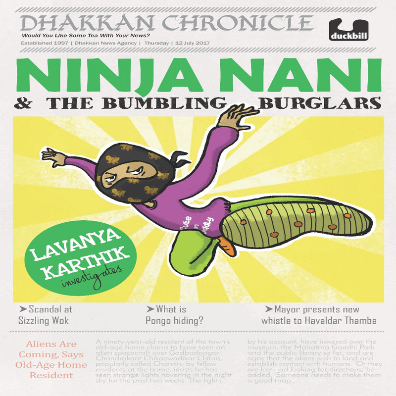 Ninja Nani And The Bumbling Burglars (Age : 9 Years+)