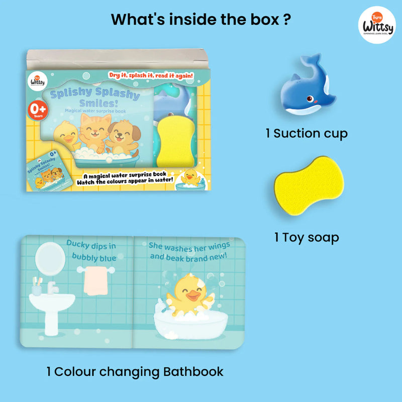 Think Wittsy Splishy Splashy Smiles! Magical Water Surprise Book