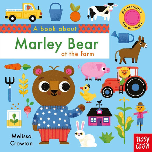 A Book About Marley Bear At The Farm-Board Book-Toycra Books-Toycra
