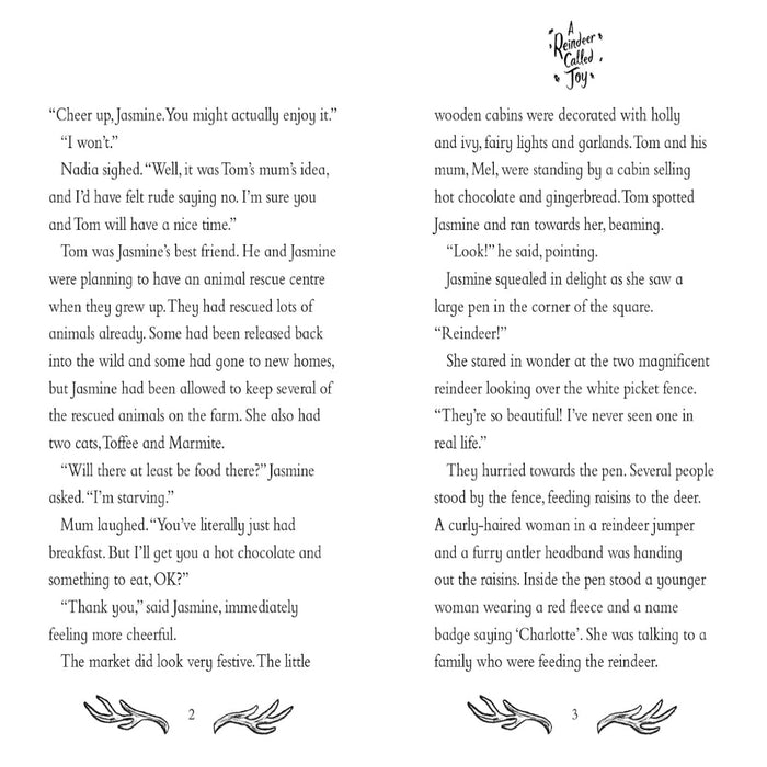 A Reindeer Called Joy-Story Books-Hc-Toycra
