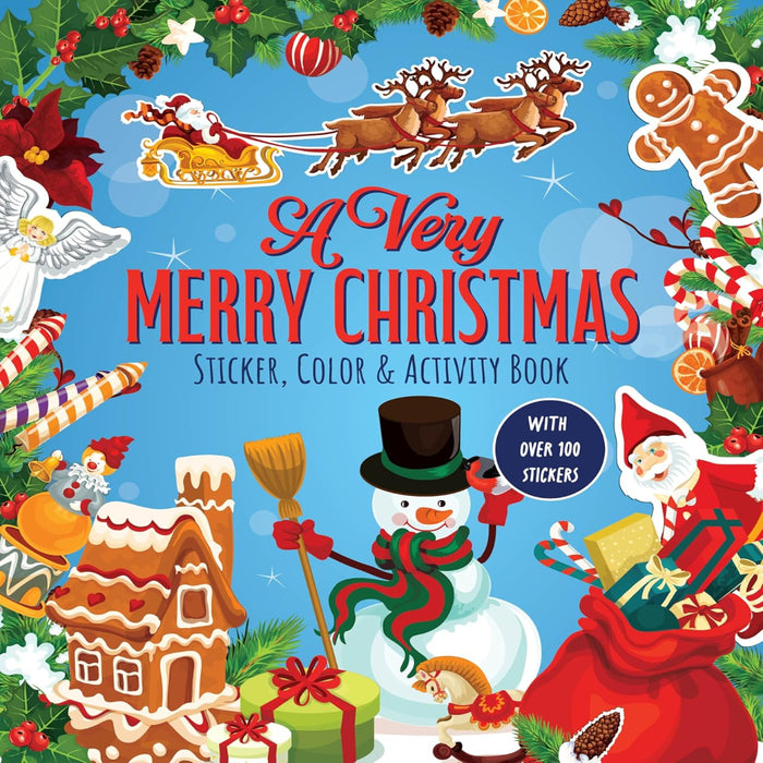 A Very Merry Christmas-Activity Books-Hc-Toycra