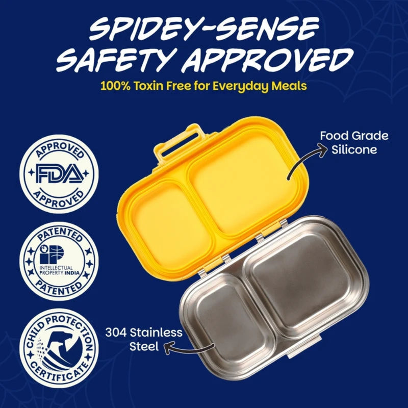 Basil Bento Ace 2 Section Lunch Box - 600ML