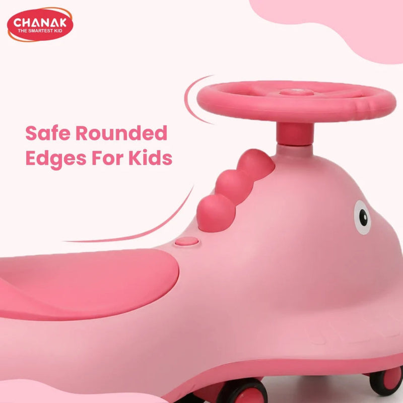 Chanak Dino Swing Ride-On Car