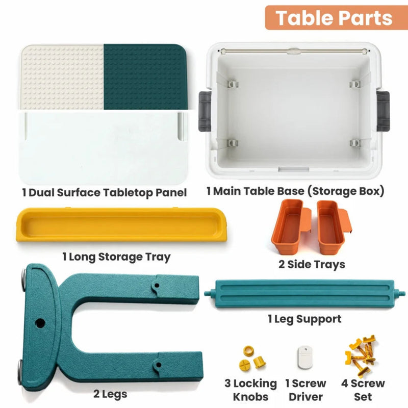 Chanak 4-in-1 Study Table with Chair
