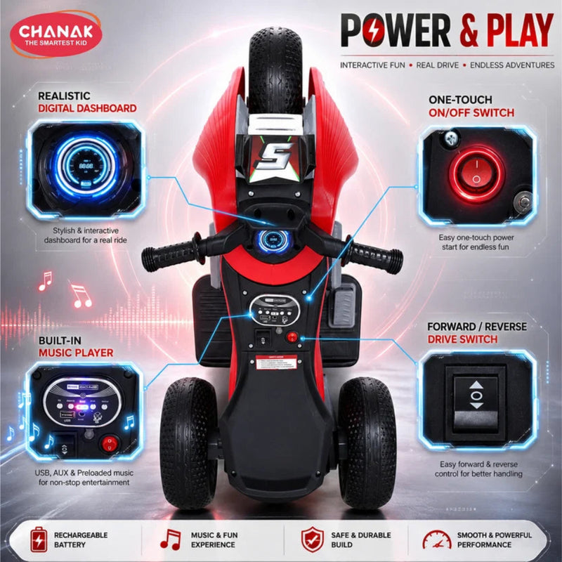 Chanak Electric Ride-On Bike