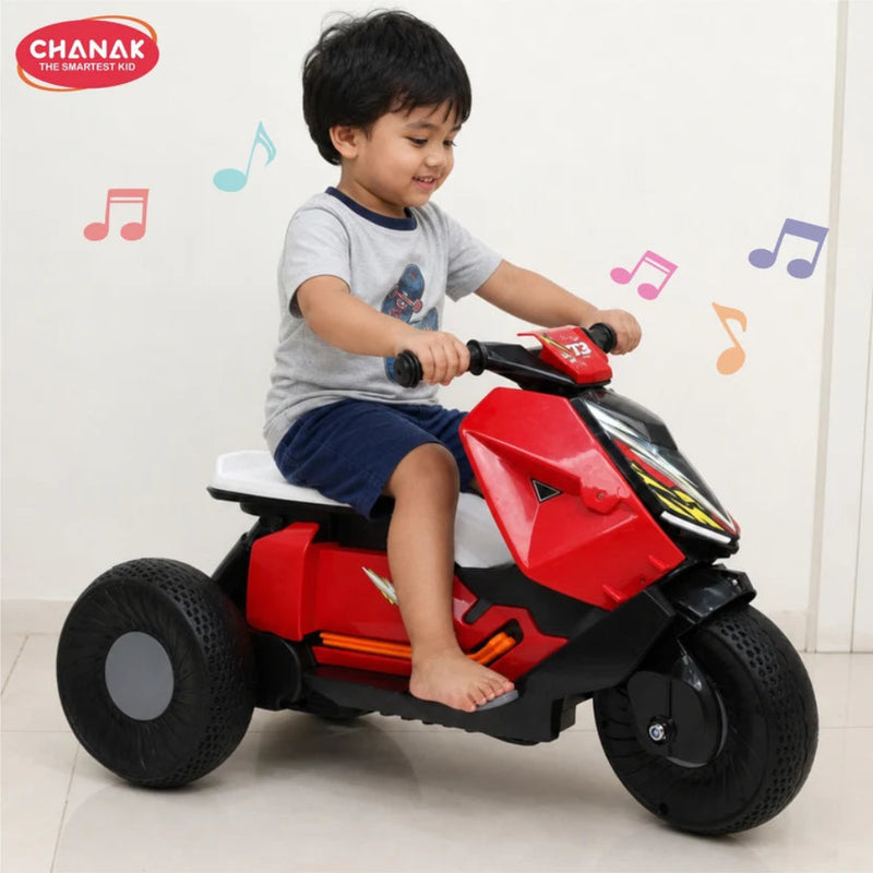 Chanak Kids Electric Scooty  6V Rechargeable Scooter