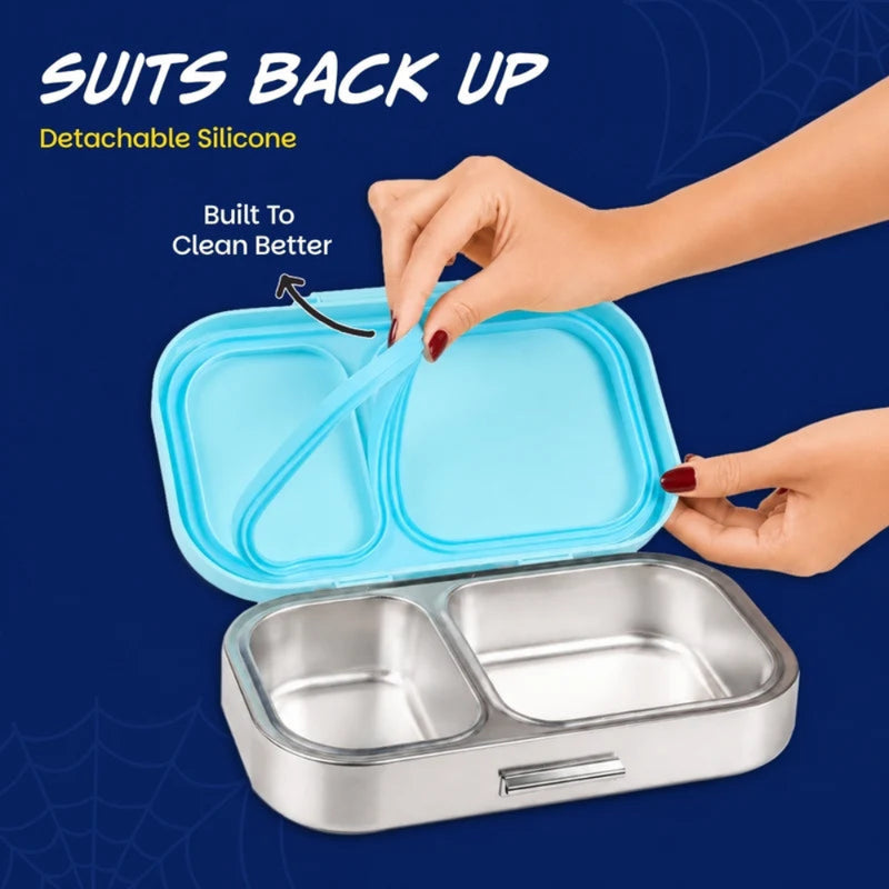 Basil Bento Ace 2 Section Lunch Box - 600ML