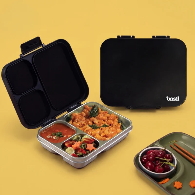 Basil Bento Ace 3 Section Lunch Box - 1000ML