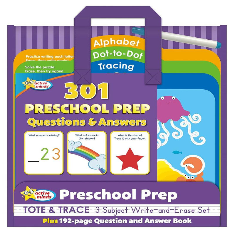 Active Minds Tote & Trace Write And Erase Set