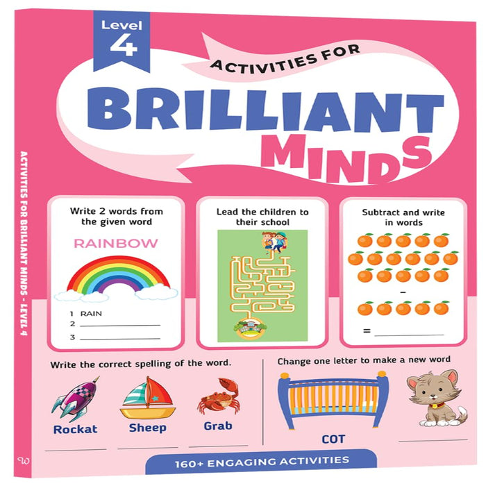 Activities For Brilliant Minds-Activity Books-RBC-Toycra