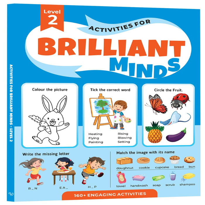 Activities For Brilliant Minds-Activity Books-RBC-Toycra