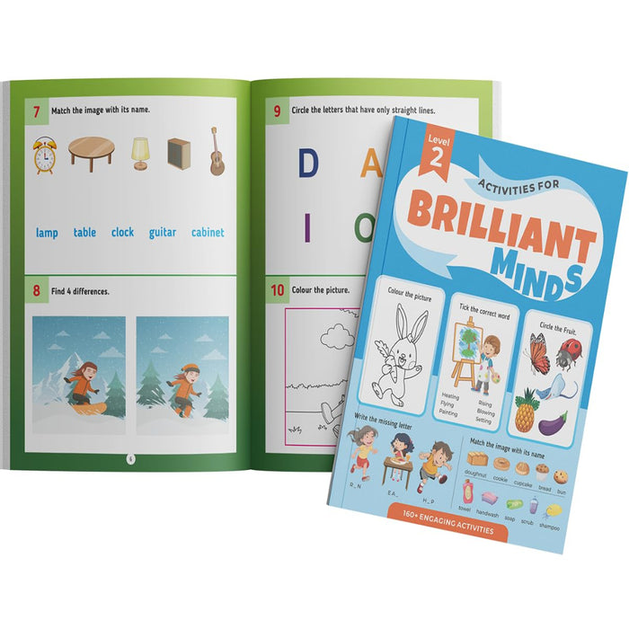 Activities For Brilliant Minds-Activity Books-RBC-Toycra