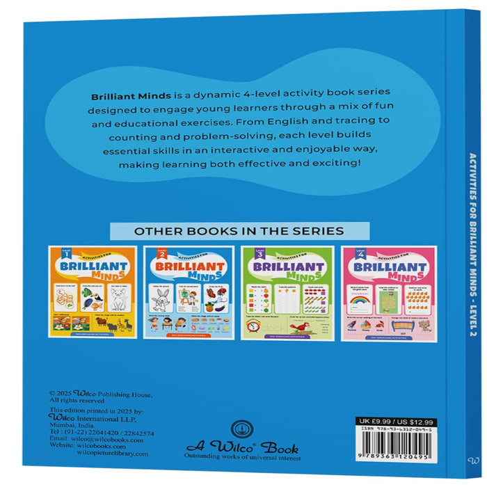 Activities For Brilliant Minds-Activity Books-RBC-Toycra