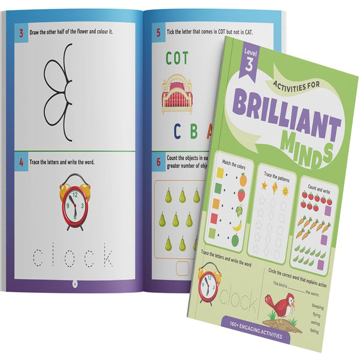 Activities For Brilliant Minds-Activity Books-RBC-Toycra