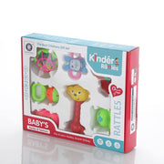 Aditi Toys Kinder Rattle Infant Teething Toy - Multi Color