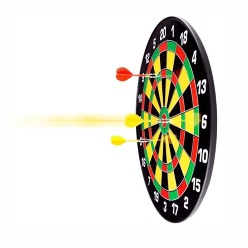 Aditi Toys Magnetic Dartboard with 6 Darts - Multi Color