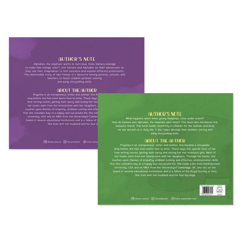 Adventures Of Samara And Alphabet Series (Set Of 2 Books)