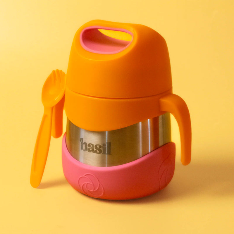 Basil ThermoTot Insulated Food Jar
