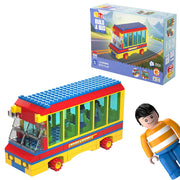 Aiko Build-a-Bus Building Block Toy -230 Pcs