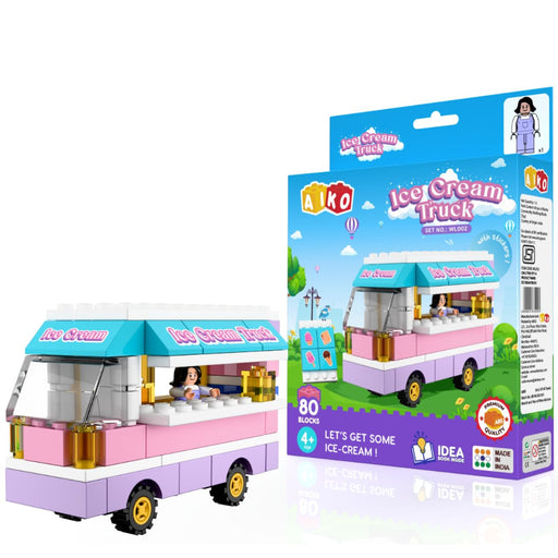 Aiko Ice Cream Truck Building Toy