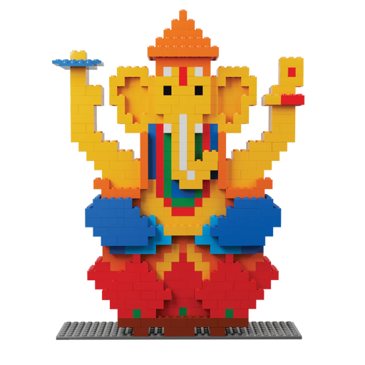 Aiko My Ganesha Set - 601 Pcs Building Construction Blocks Set-Construction-Aiko-Toycra