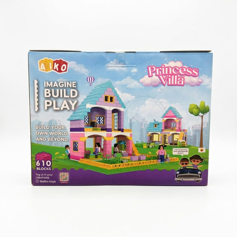 Aiko Princess Villa Imagine Build Play - 610 Blocks