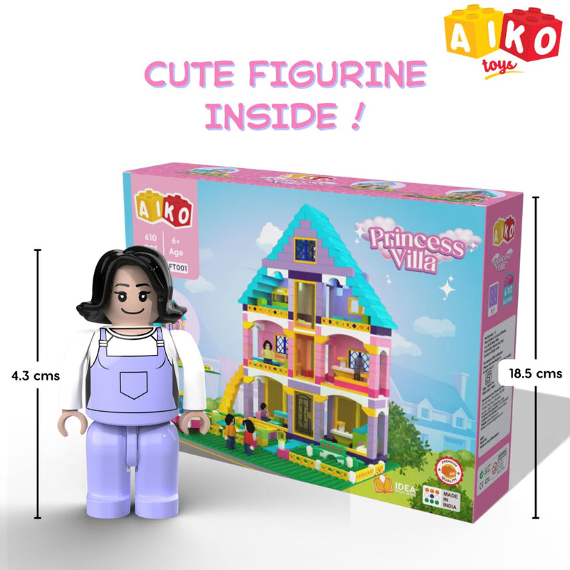 Aiko Princess Villa Imagine Build Play - 610 Blocks