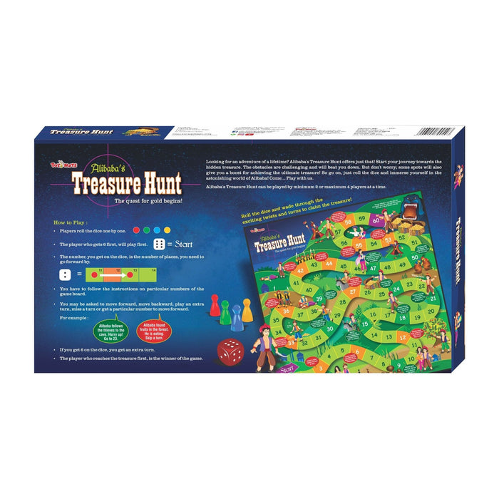 Alibaba's Treasure Hunt – The Ultimate Family Adventure Board Game!-simple-Toymate-Toycra