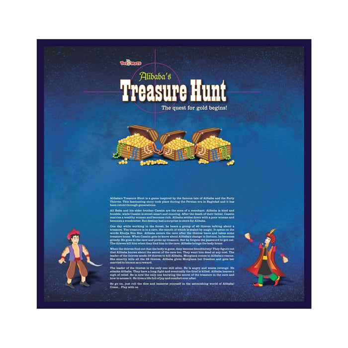 Alibaba's Treasure Hunt – The Ultimate Family Adventure Board Game!-simple-Toymate-Toycra