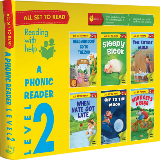 All Set To Read : A Phonic Reader-Story Books-Ok-Toycra