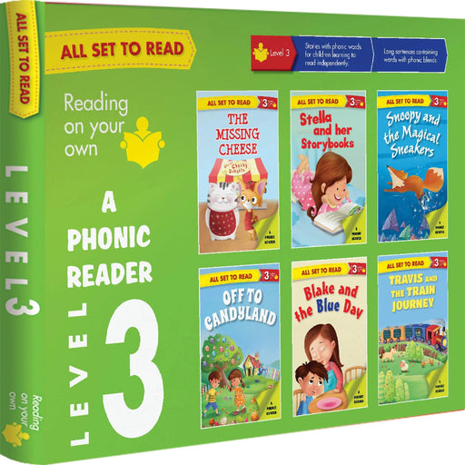 All Set To Read My First Vocabulary Building Pack - Set Of 6 Books-Story Books-Ok-Toycra