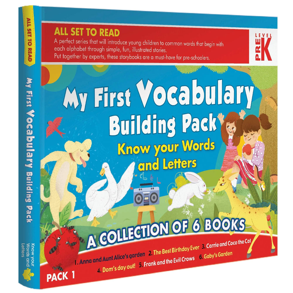 All Set To Read My First Vocabulary Building Pack - Set Of 6 Books