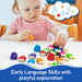 Alpha Scoops Ice Cream Montessori Alphabet Matching Game (52 pcs)-Learning & Education-Open Ended-Toycra