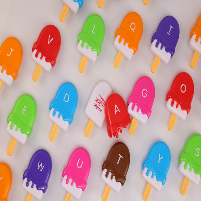 Alpha Scoops Ice Cream Montessori Alphabet Matching Game (52 pcs)-Learning & Education-Open Ended-Toycra