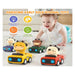 Alphabet Baby Press & Go Animal Face Racing Cars - Pack of 4-Vehicles-Alphabet Baby-Toycra